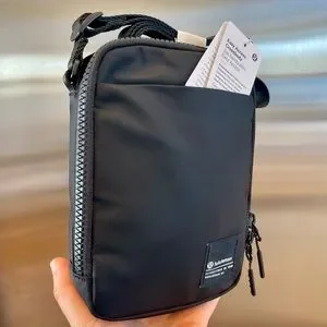 lululemon - easyoga ワンショルダー　ブラック　上下セット　M ONLINE限定カラー】撥水 2wayワッシャーショルダーバッグ